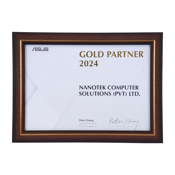 Asus Gold Partner Award 2024