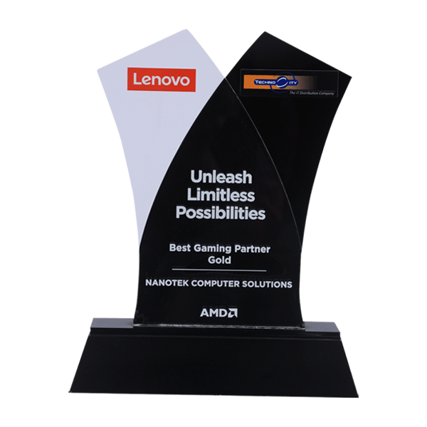 Lenovo Best Gaming Partner Gold Award 2024