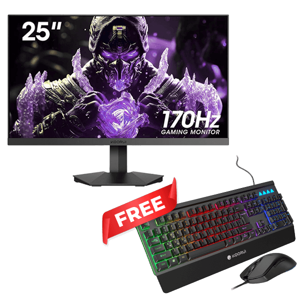 Koorui 25E3A 25" 1080P VA 170HZ SRGB 99% Freesync