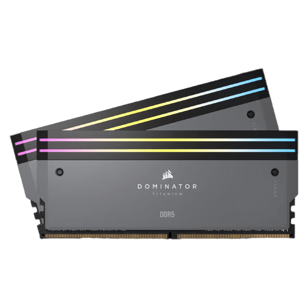 CORSAIR DOMINATOR TITANIUM RGB DDR5 - AMD Expo & Intel XMP (32GB-64GB) KIT