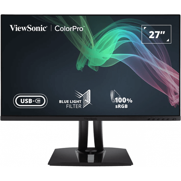 Viewsonic VP2756-2K 27" 2K QHD Pantone Validated 100% sRGB Factory Pre-Calibrated Monitor with 60W USB-C-image