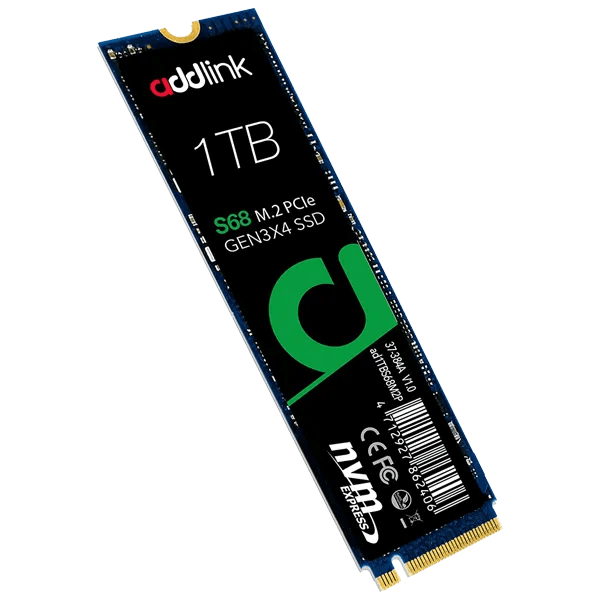 ADDLINK S68 1TB SSD NVMe PCIe Gen3x4-image