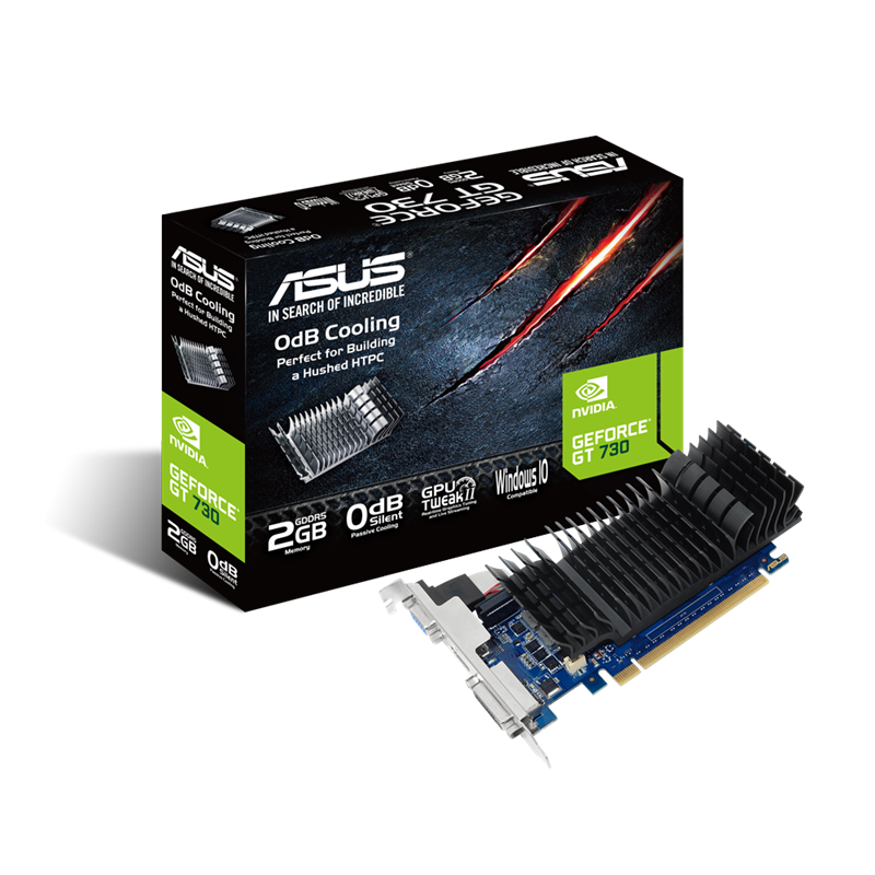 Asus GT730 2GB DDR5 Low Profile Graphics Card-image