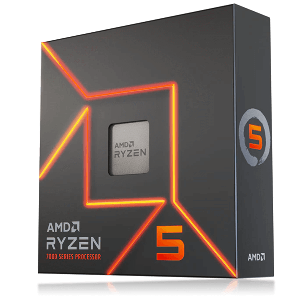 AMD Ryzen 5 7600X 4.7GHz Base Clock 6-Core 12-Thread Desktop