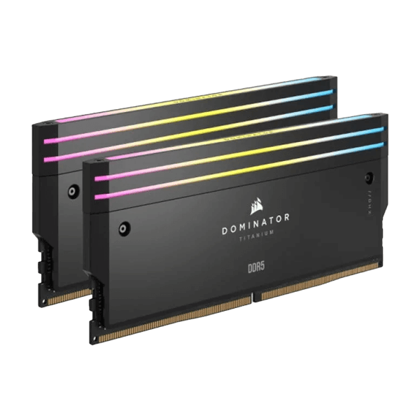 CORSAIR DOMINATOR TITANIUM RGB 32GB (2X16GB) DDR5 6400MHZ - Intel XMP-image