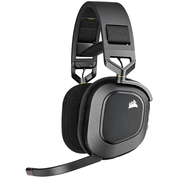 CORSAIR HS80 RGB WIRELESS Premium Gaming Headset with Spatial Audio-image