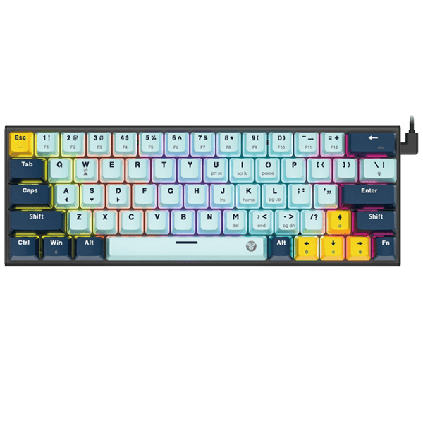 FANTECH ATOM63 MK874 V2 HOT SWAPPABLE MECHANICAL KEYBOARD-image