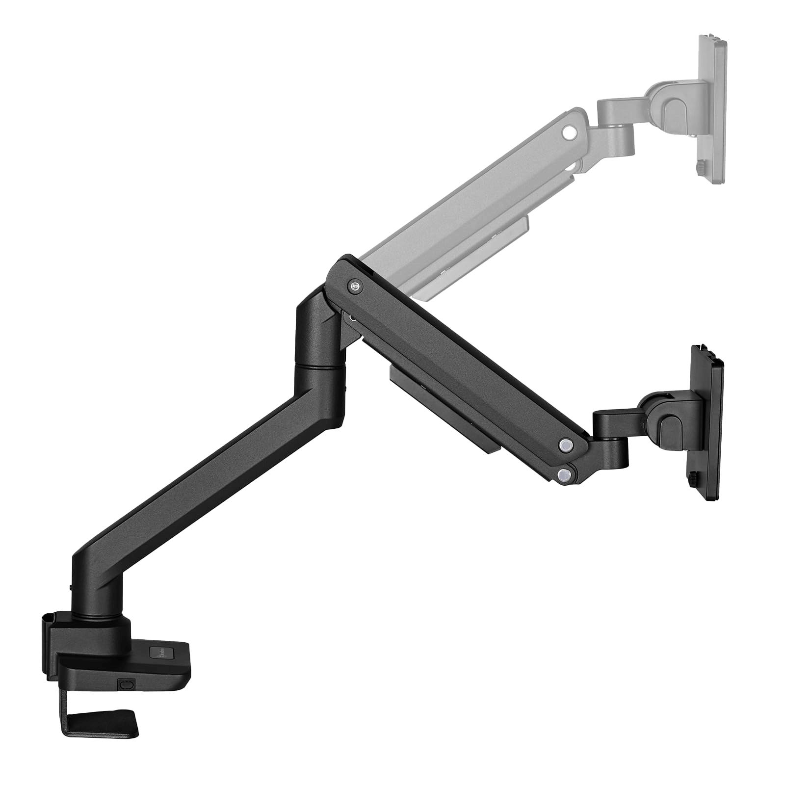 SILVERSTONE ARM14 SINGLE MONITOR DESK MOUNT WITH GAS SPRING 17"-49"-image